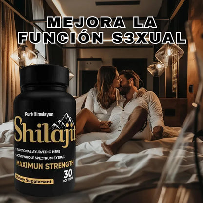 Shilajit Softgels - Energía Pura del Himalaya (30 Softgels)