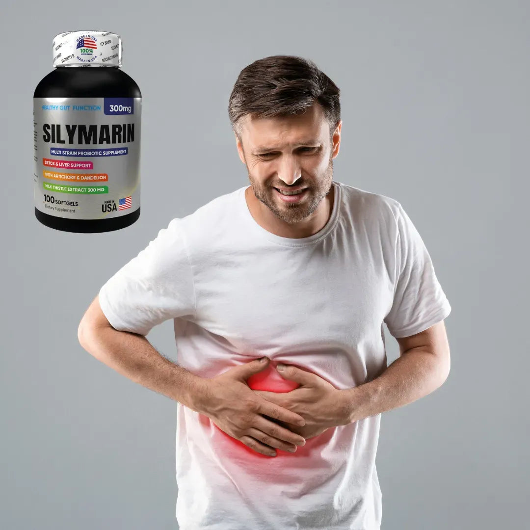 Silymarin (Cardo Mariano) - Detox y Protección Hepática (x100 Softgels)