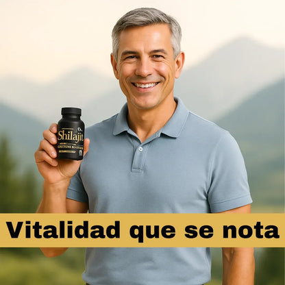 Shilajit Softgels - Energía Pura del Himalaya (30 Softgels)