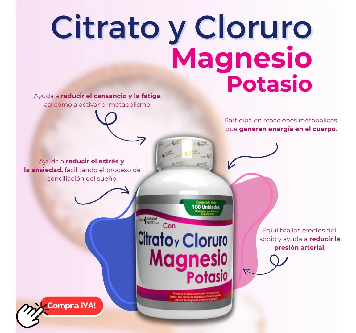 CITRATO Y CLORURO 4 EN 1