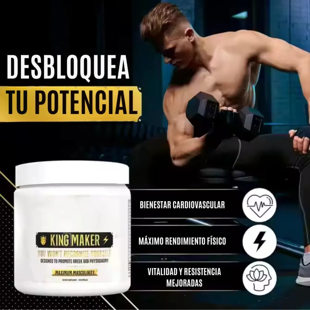 KING MAKER - POTENCIADOR DE TESTOSTERONA