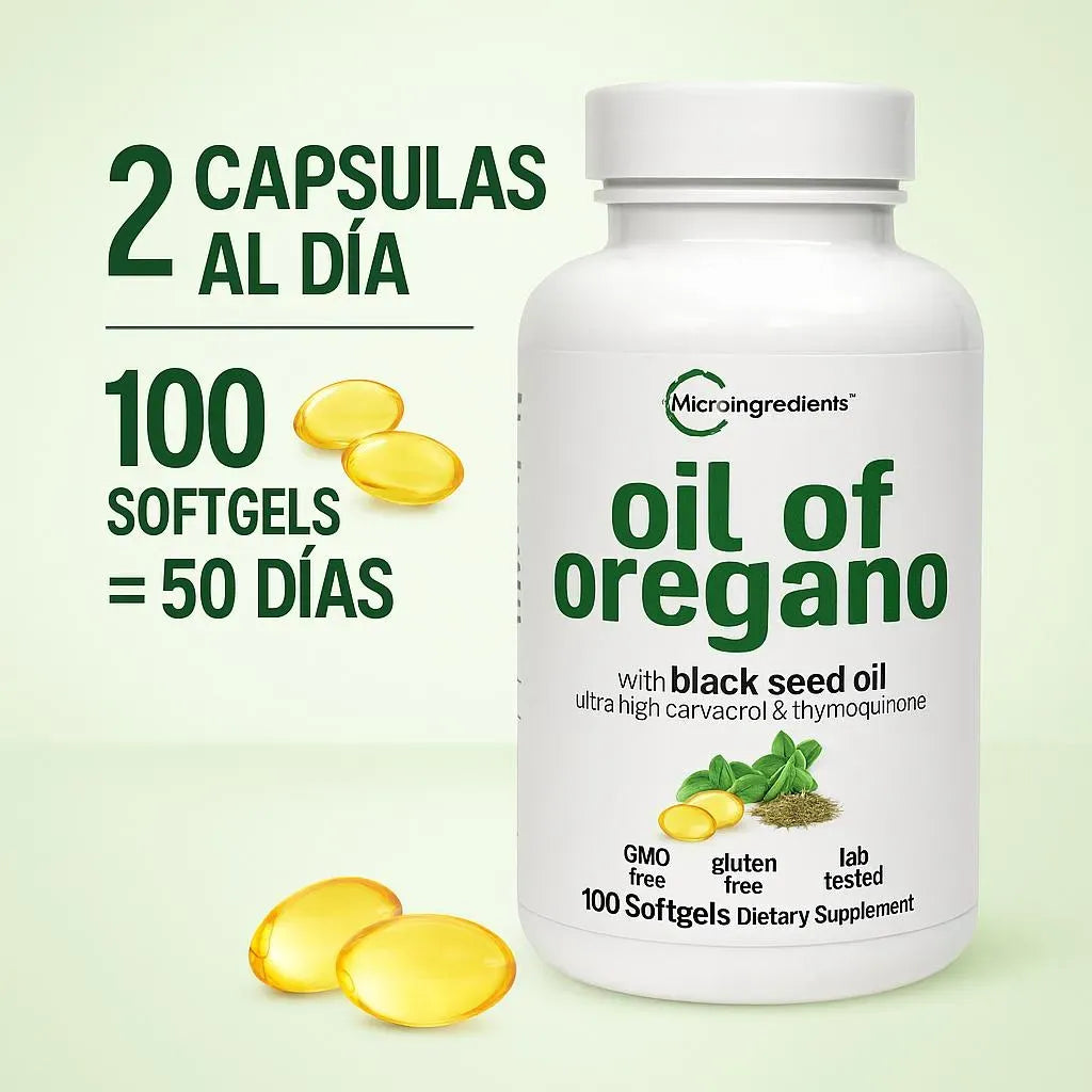 Oil of Oregano - Soporte Inmune y Digestivo