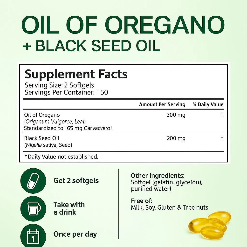 Oil of Oregano - Soporte Inmune y Digestivo