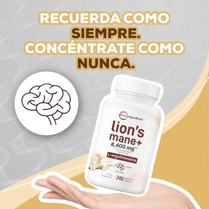 MELENA DE LEÓN CON L-ERGOTIONEÍNA