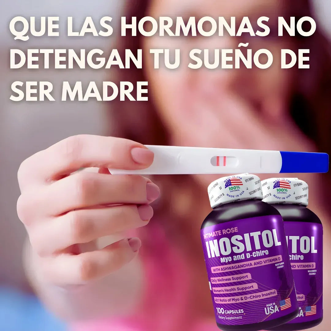 Inositol Intimate Rose - Equilibrio Hormonal Femenino (x100)