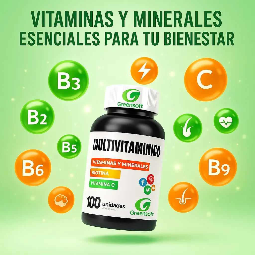 Multivitamínico Completo - Vitalidad y Defensas (x100)