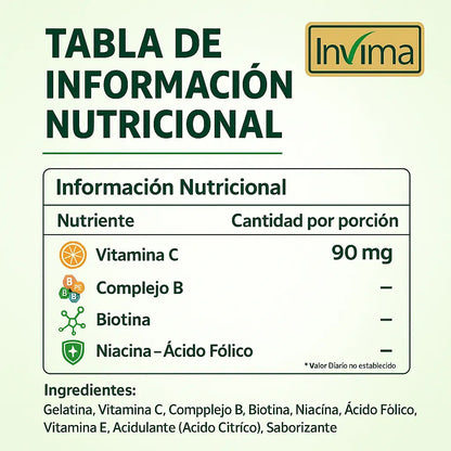 Multivitamínico Completo - Vitalidad y Defensas (x100)
