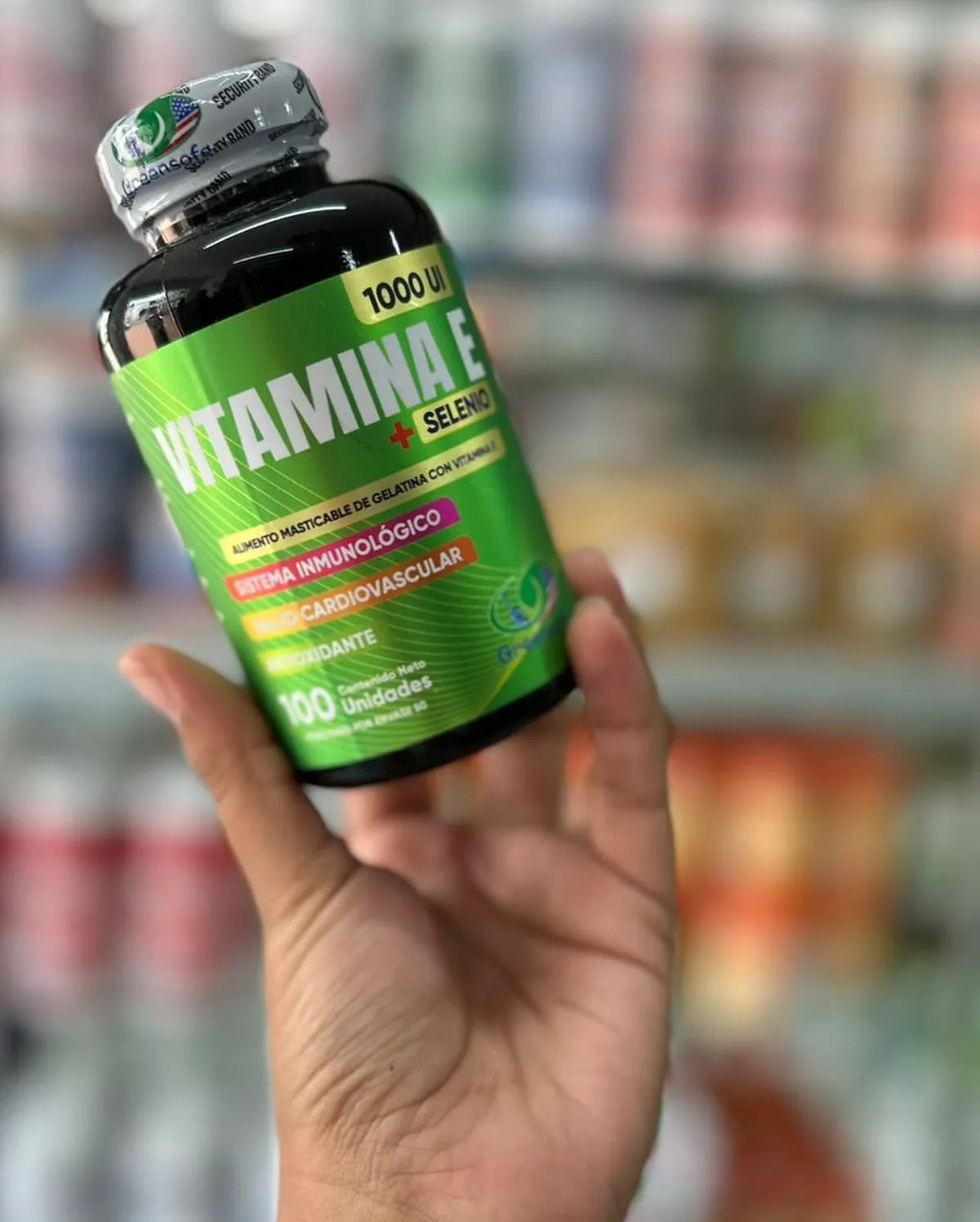 Vitamina E + Selenio - Protección Celular y Antiedad (con INVIMA)