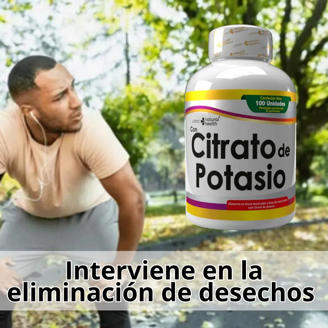Citrato de potasio x100 UNIDADES