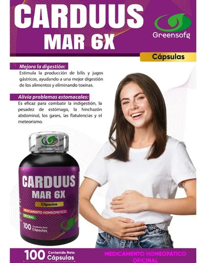 Carduus Marianus - Detox y Soporte Hepático (x100)