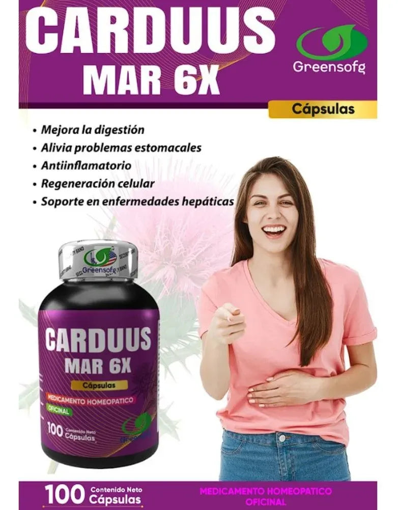 Carduus Marianus - Detox y Soporte Hepático (x100)
