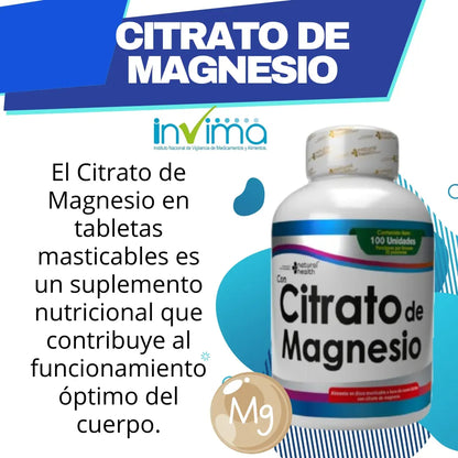Citrato de Magnesio con invima