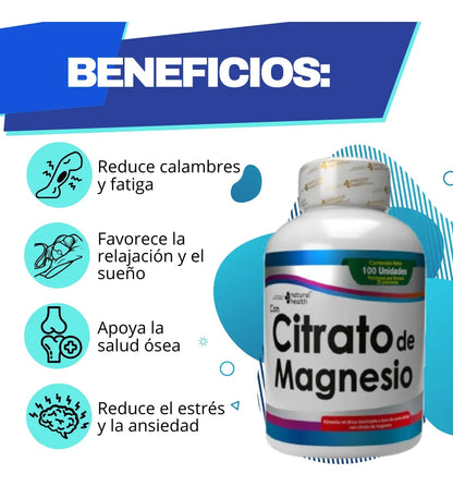 Citrato de Magnesio con invima