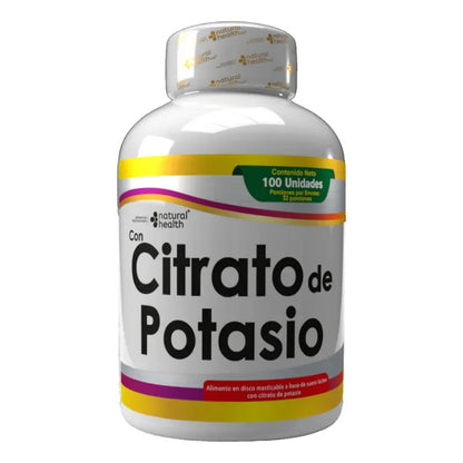 Citrato de potasio x100 UNIDADES