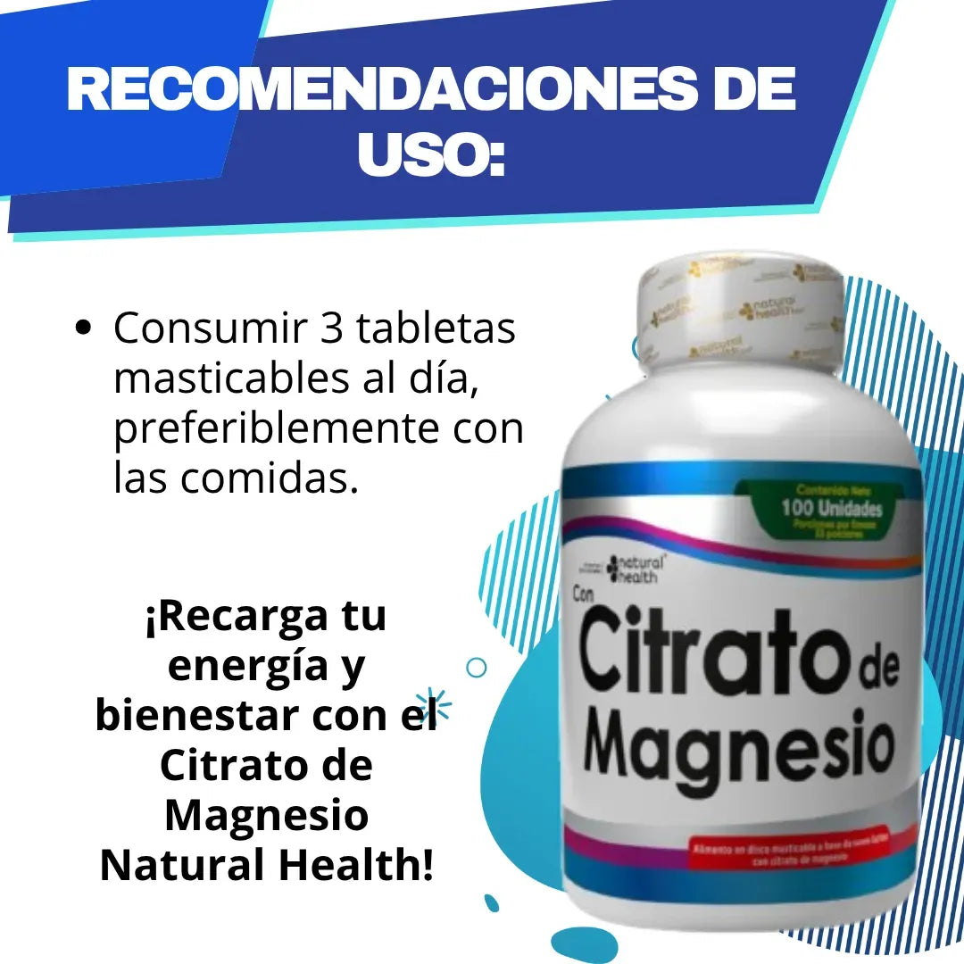 Citrato de Magnesio con invima