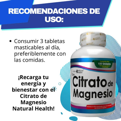 Citrato de Magnesio con invima