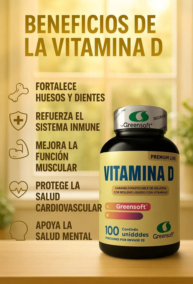 Vitamina D3 - Salud Ósea e Inmune (con INVIMA)