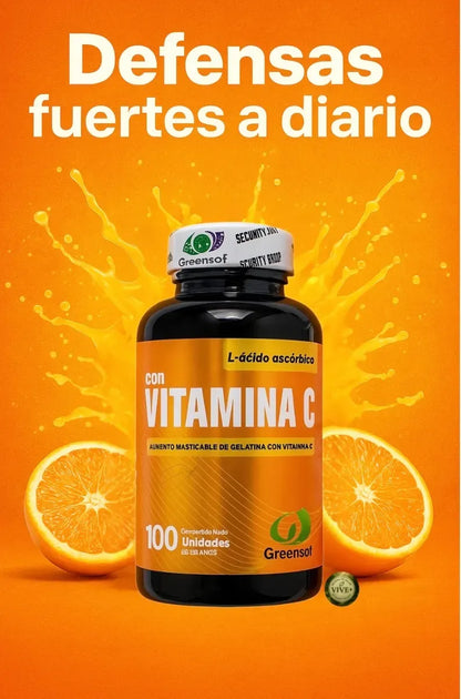 Vitamina C - Refuerzo Inmune y Antioxidante (x100)