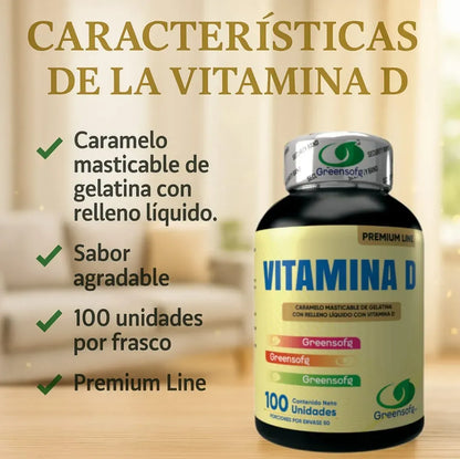 Vitamina D3 - Salud Ósea e Inmune (con INVIMA)