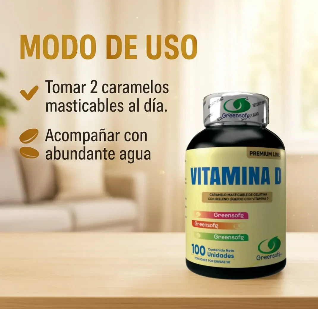 Vitamina D3 - Salud Ósea e Inmune (con INVIMA)