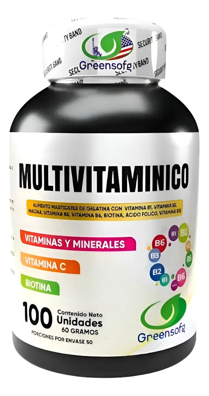 Multivitamínico Completo - Vitalidad y Defensas (x100)