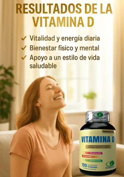 Vitamina D3 - Salud Ósea e Inmune (con INVIMA)