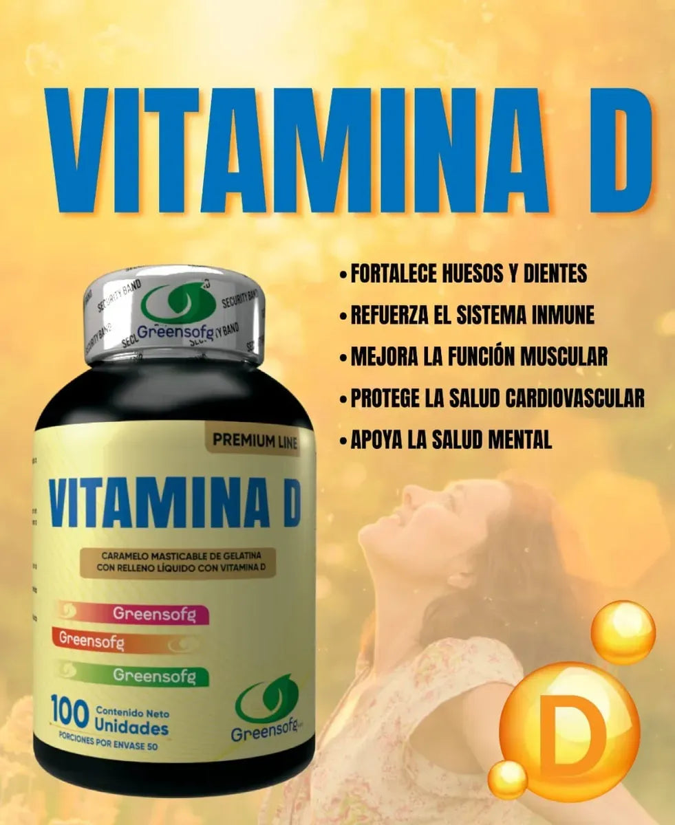 Vitamina D3 - Salud Ósea e Inmune (con INVIMA)
