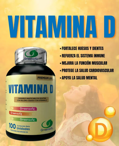 Vitamina D3 - Salud Ósea e Inmune (con INVIMA)