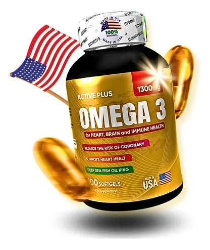 Omega 3 Americano - Salud Cardiovascular (x100 Softgels)