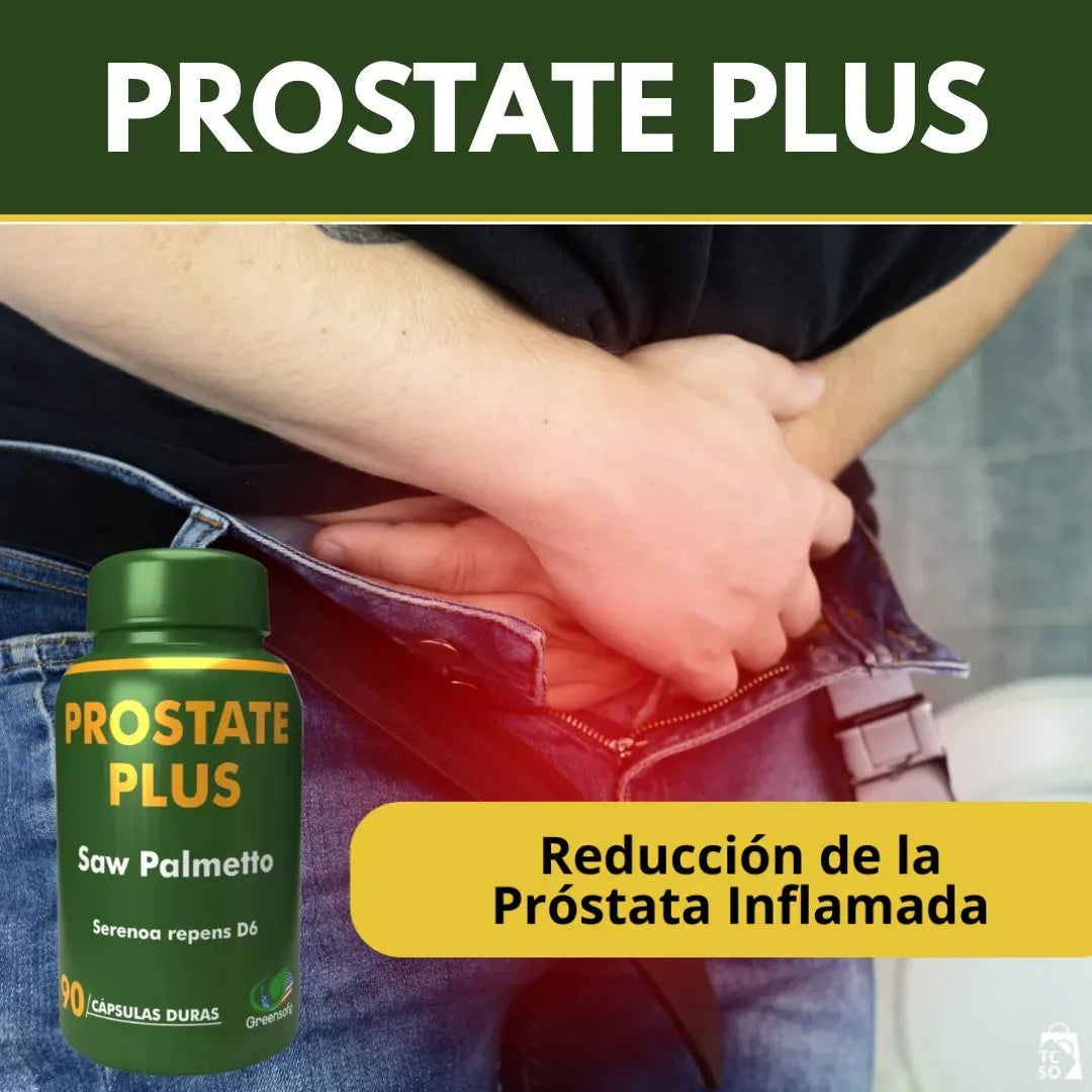 Prostate Plus - Salud Prostática y Urinaria Masculina (90 Cápsulas)