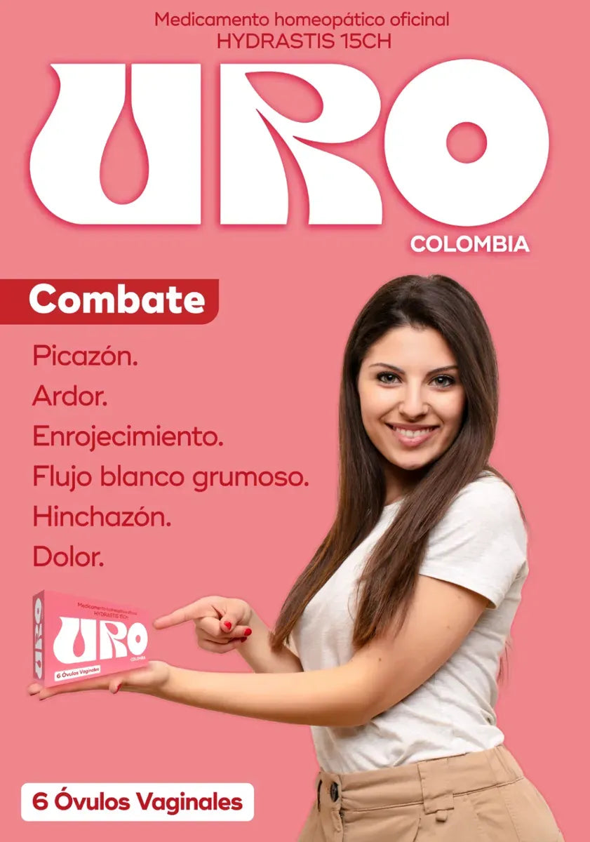 Uro Probiótico - Cuidado Íntimo Femenino (6 Óvulos)