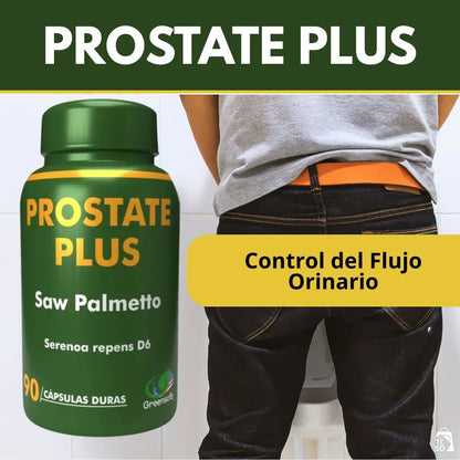 Prostate Plus - Salud Prostática y Urinaria Masculina (90 Cápsulas)