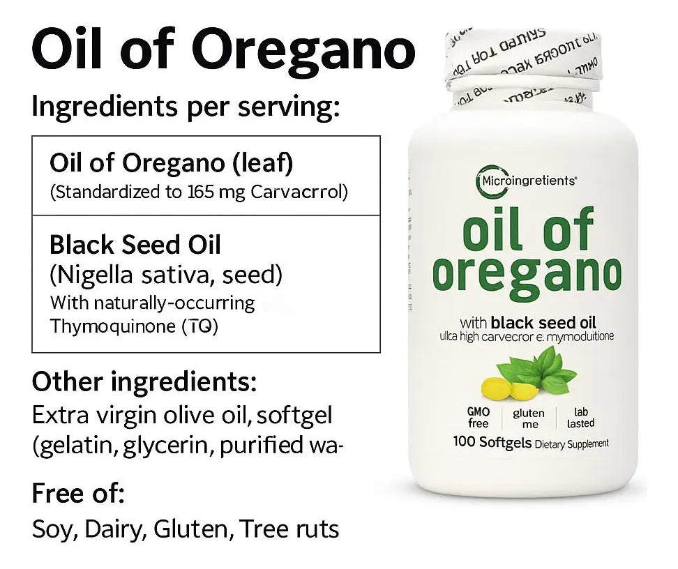 Oil of Oregano - Soporte Inmune y Digestivo