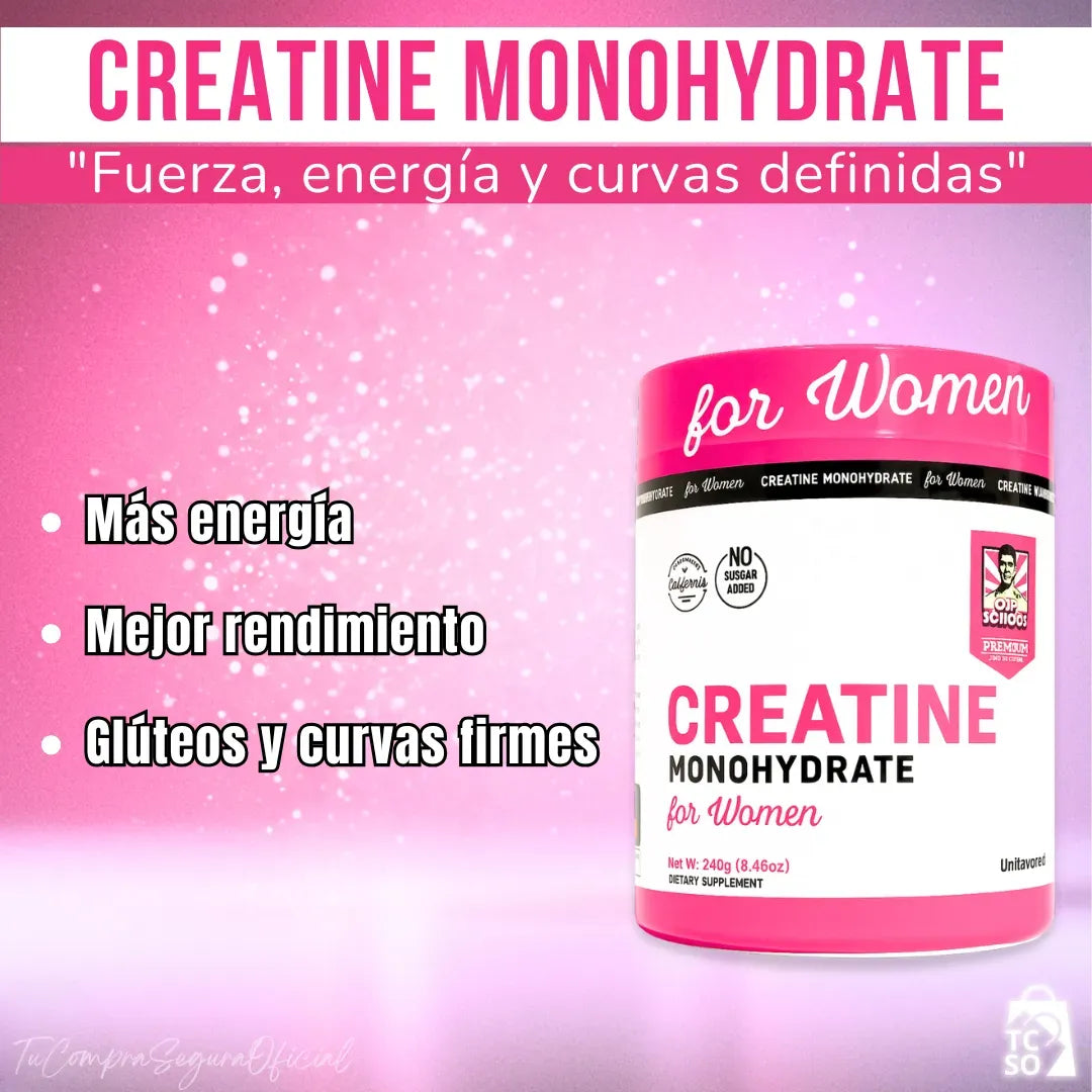 Creatine For Women + Colágeno - Rendimiento y Estructura