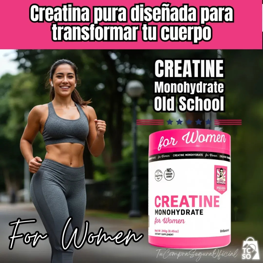 Creatine For Women + Colágeno - Rendimiento y Estructura