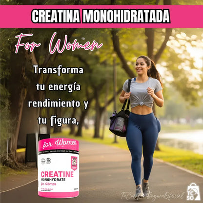 Creatine For Women + Colágeno - Rendimiento y Estructura