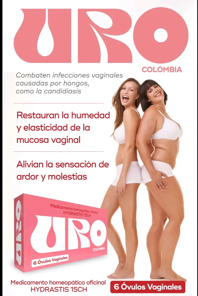 Uro Probiótico - Cuidado Íntimo Femenino (6 Óvulos)
