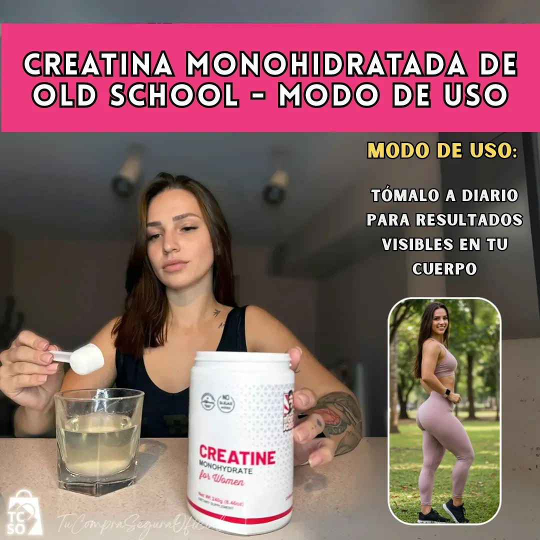 Creatine For Women + Colágeno - Rendimiento y Estructura