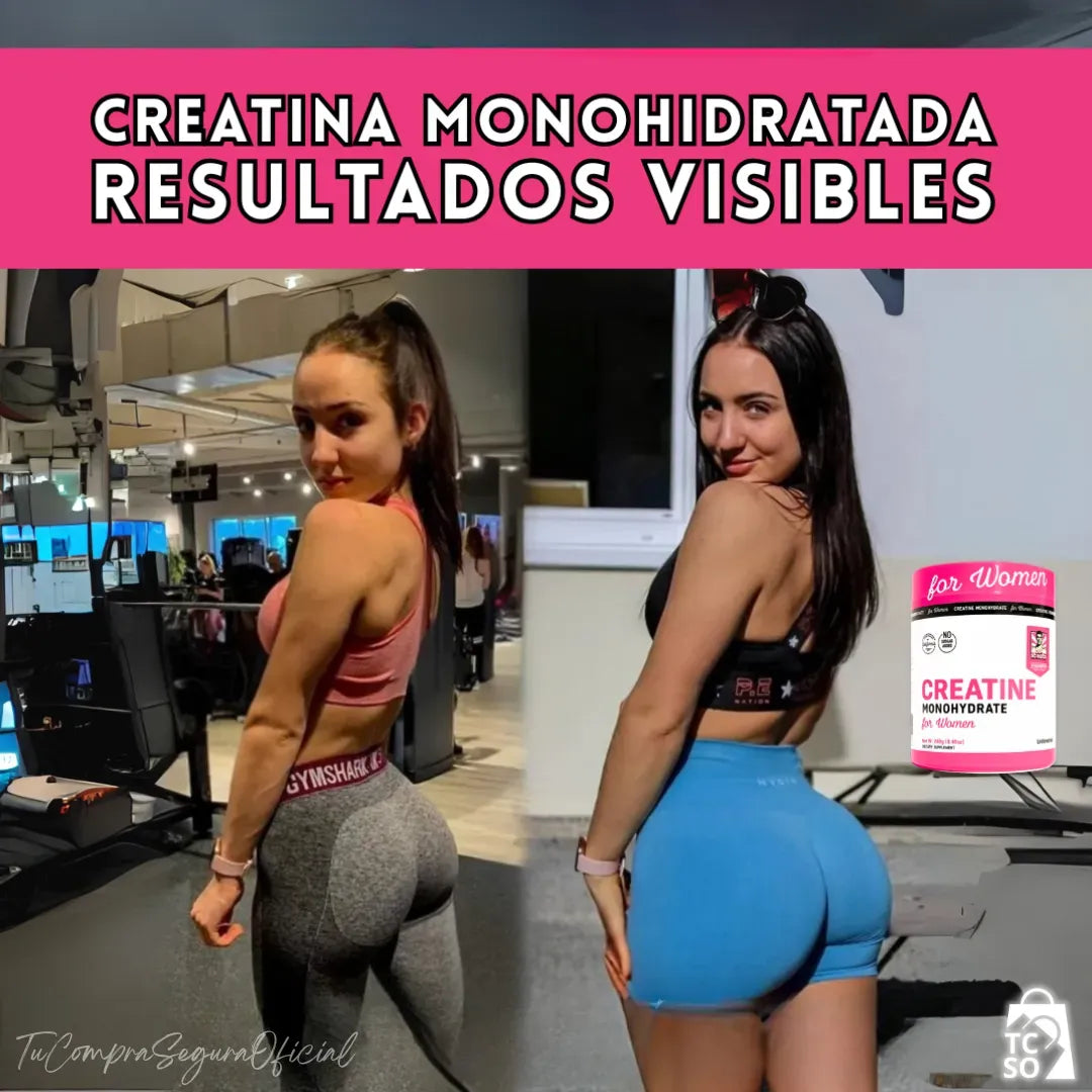 Creatine For Women + Colágeno - Rendimiento y Estructura