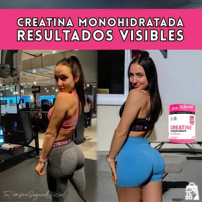 Creatine For Women + Colágeno - Rendimiento y Estructura