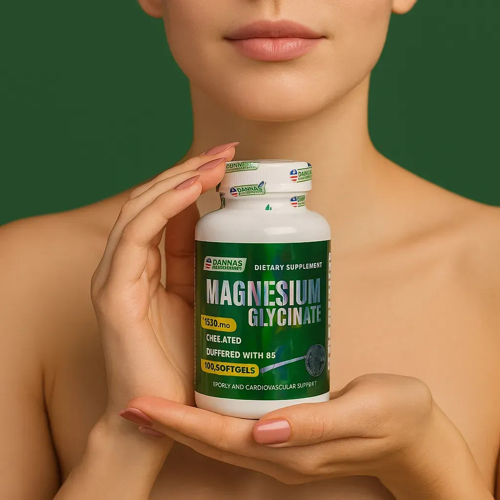 Glicinato de Magnesio - Sueño y Anti-Estrés (Alta Absorción)