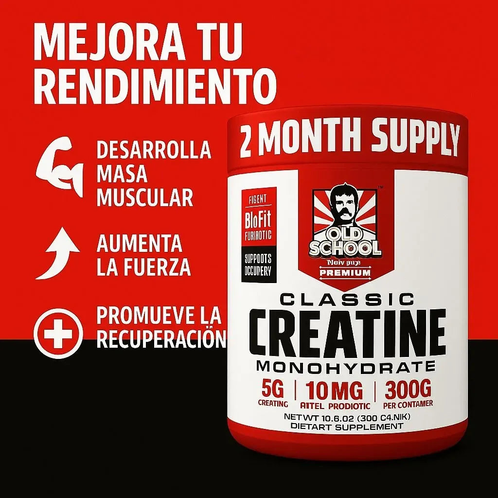Creatine For Men - Potencia Muscular y Fuerza