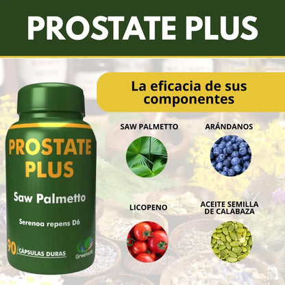 Prostate Plus - Salud Prostática y Urinaria Masculina (90 Cápsulas)