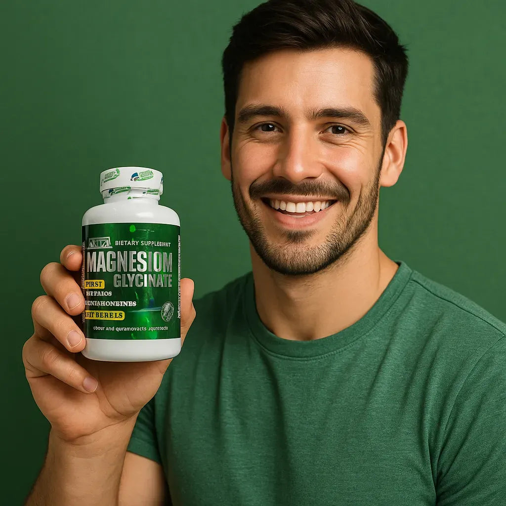 Glicinato de Magnesio - Sueño y Anti-Estrés (Alta Absorción)