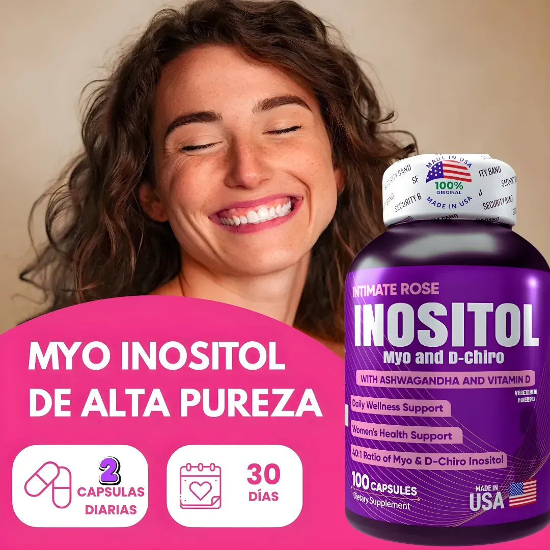 Inositol Intimate Rose - Equilibrio Hormonal Femenino (x100)