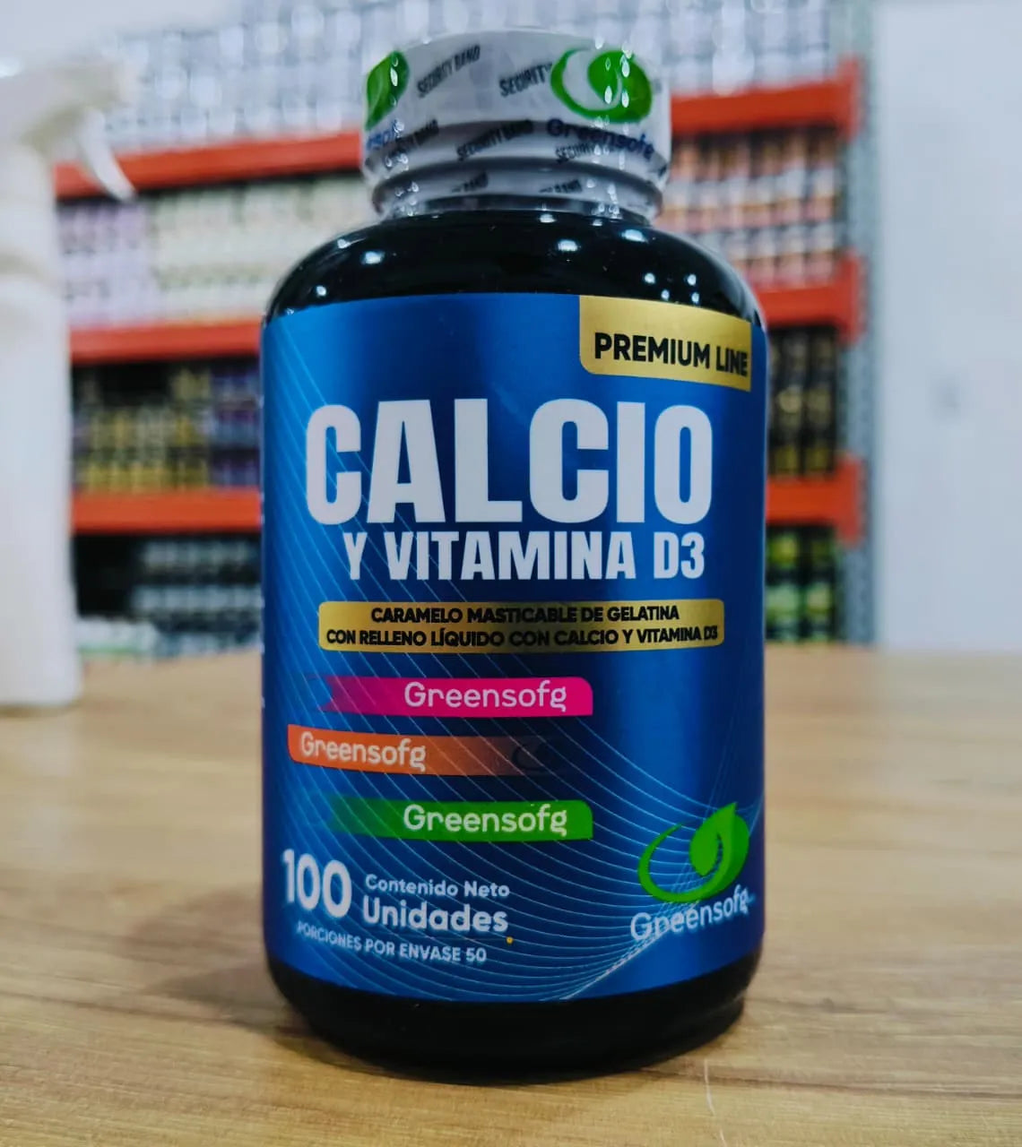 Calcio + Vitamina D3 - Salud Ósea y Estructural (x100)