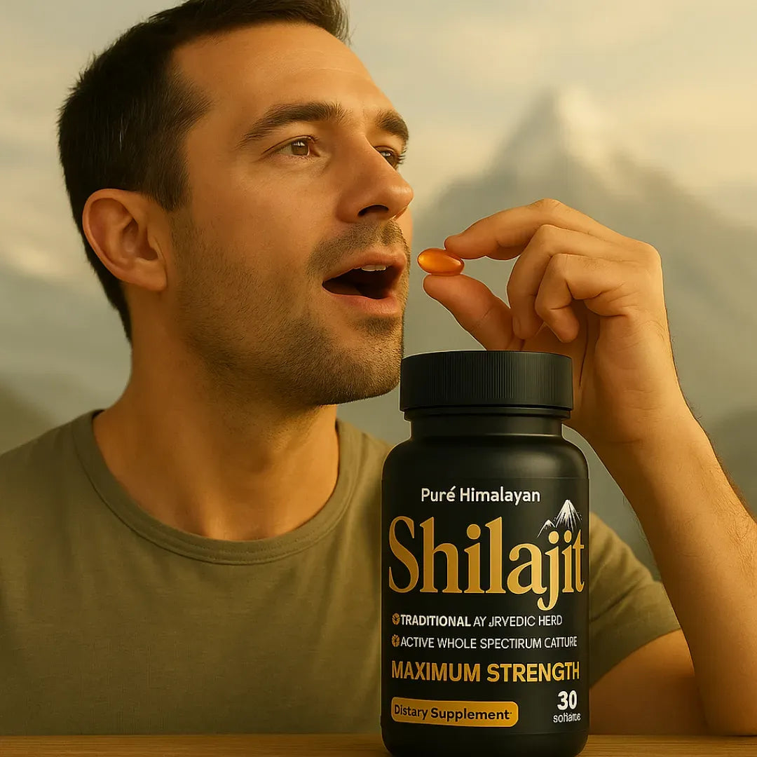 Shilajit Softgels - Energía Pura del Himalaya (30 Softgels)
