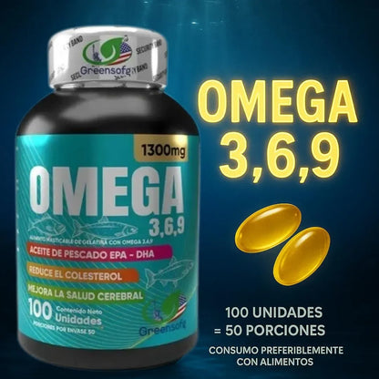 Omega 3, 6 y 9 - Soporte Integral Cardiovascular