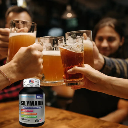 Silymarin (Cardo Mariano) - Detox y Protección Hepática (x100 Softgels)